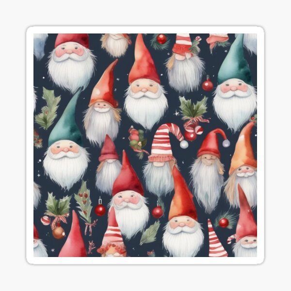 Item preview, Christmas Gnome Gathering designed and sold by MarkLines.