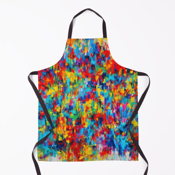 Item preview, Multicolor Abstract Brush Strokes designed and sold by Fab-Haven.