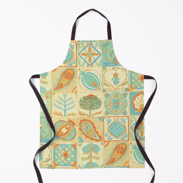 Item preview, oriental style art nouveau tile pattern designed and sold by EllenLambrichts.
