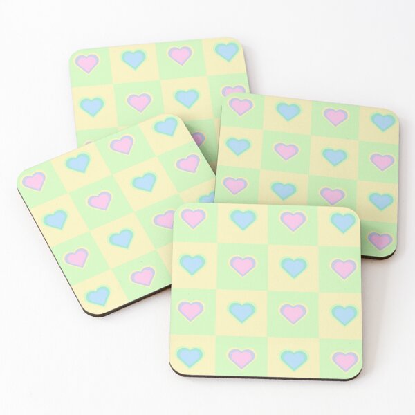 Item preview, Pastel Heart Pattern designed and sold by Neranchara.