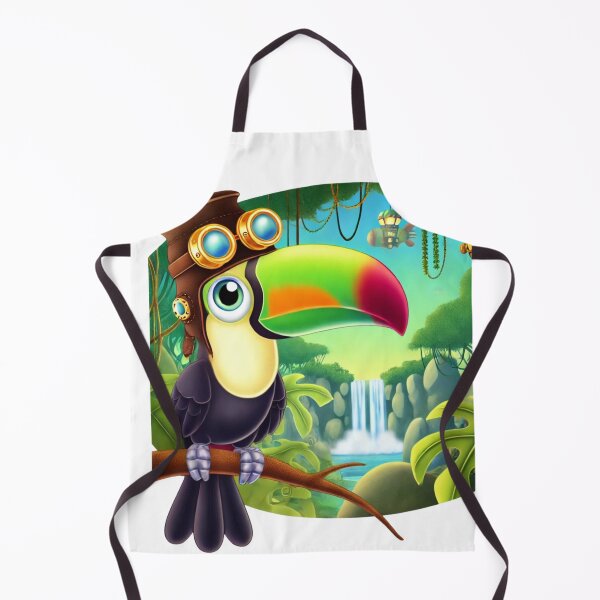 Item preview, Steampunk Keel-Billed Toucan designed and sold by Sillytoe.