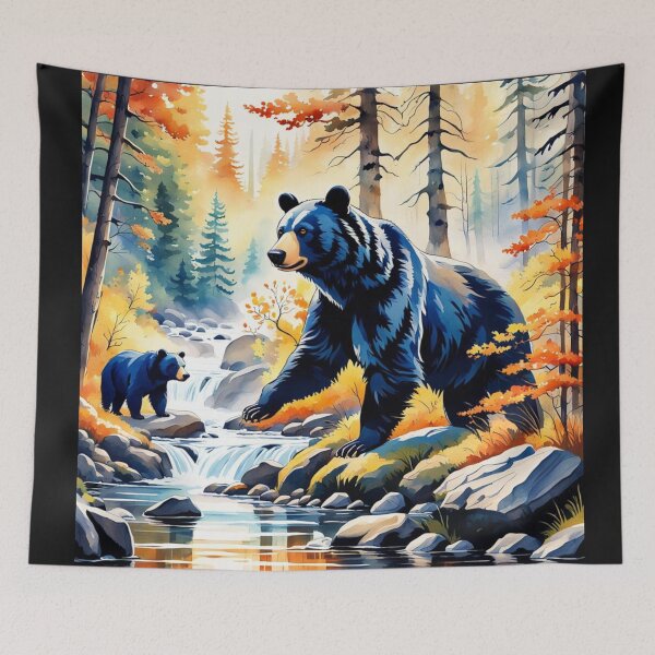 Item preview, Bears Fishing v3 designed and sold by Helios Be. Lavsh.