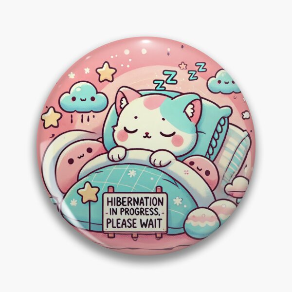 Item preview, KAWAII KITTY SLEEPING designed and sold by La Loca.