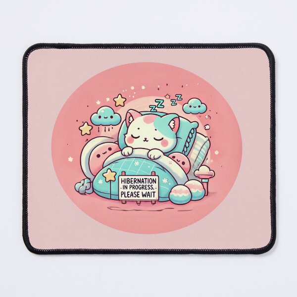 Item preview, KAWAII KITTY SLEEPING designed and sold by La Loca.
