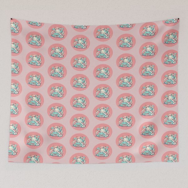 Item preview, KAWAII KITTY SLEEPING designed and sold by La Loca.