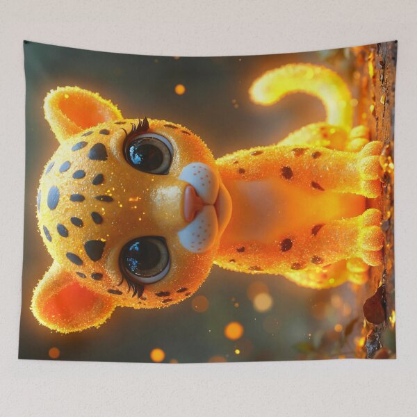 Item preview, Cute Baby Jaguar designed and sold by TheArtOfPat.