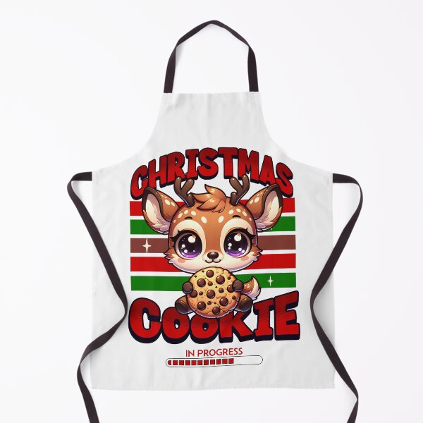 Item preview, Christmas Cookie In Progress – Festive Deer designed and sold by Belarte.shop.
