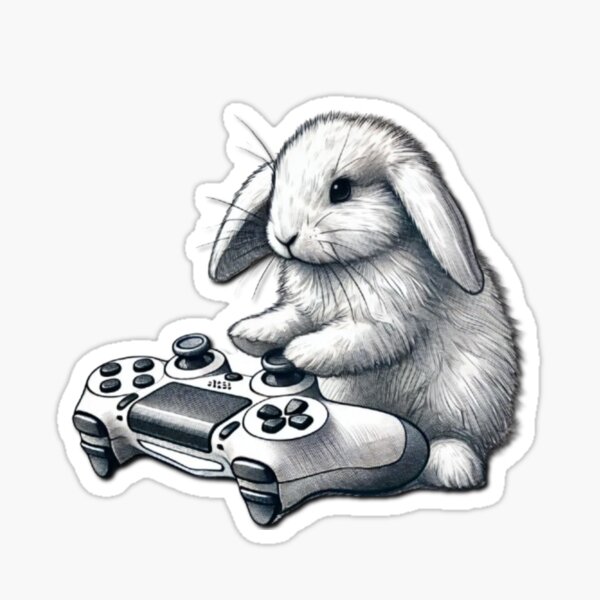 Item preview, Gamer Bunny designed and sold by HopeLoom.