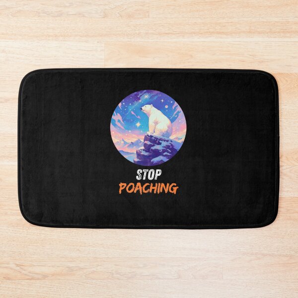 Item preview, Stop poaching Polar Bear designed and sold by SMARTKIT  DESIGNAGENCY.