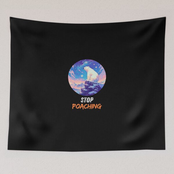 Item preview, Stop poaching Polar Bear designed and sold by SMARTKIT  DESIGNAGENCY.