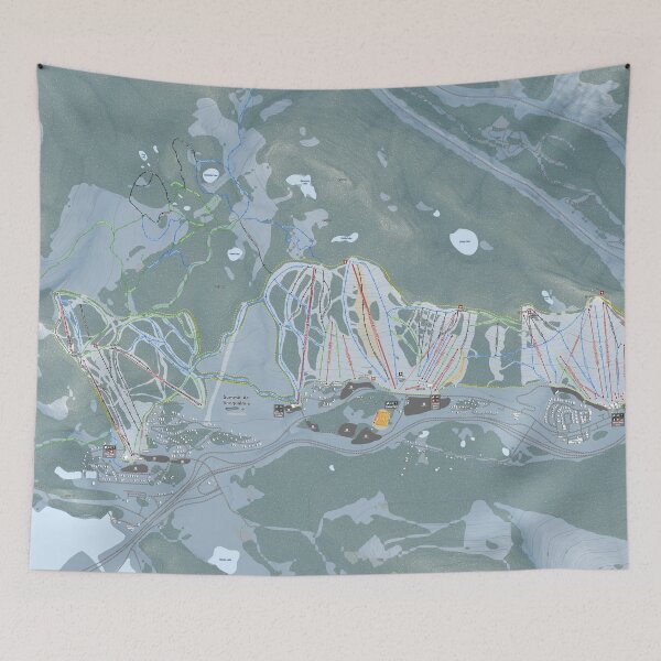 Item preview, Summit At Snoqualmie Resort Trail Map designed and sold by Mapsynergy.