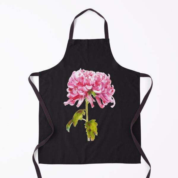 Item preview, Watercolor pink Chrysanthemum botanical artwork floral art designed and sold by Yarlseri.