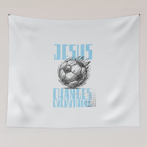 Item preview, Jesus Changes Everything - Soccer designed and sold by quiggleton.