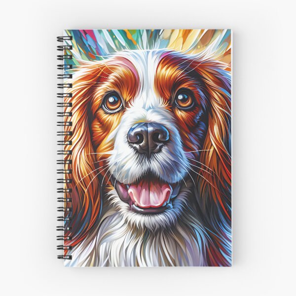 Item preview, Welsh Springer Spaniel Dog Portrait Acrylic Art Print Pet Portrait Gifts for Dog Lovers designed and sold by Puppy Puzzles Plus.