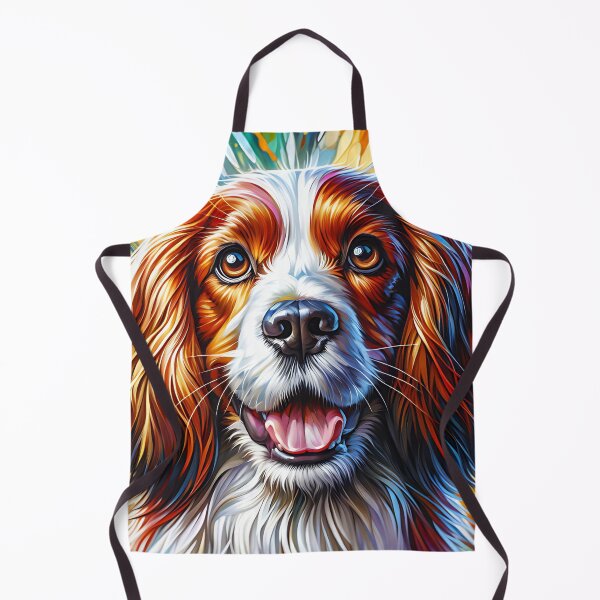 Item preview, Welsh Springer Spaniel Dog Portrait Acrylic Art Print Pet Portrait Gifts for Dog Lovers designed and sold by Puppy Puzzles Plus.