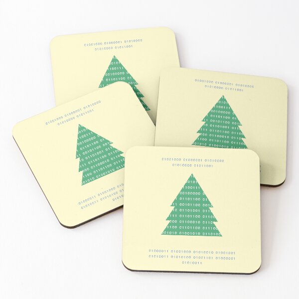Item preview, Binary Christmas Tree designed and sold by MintAccent.