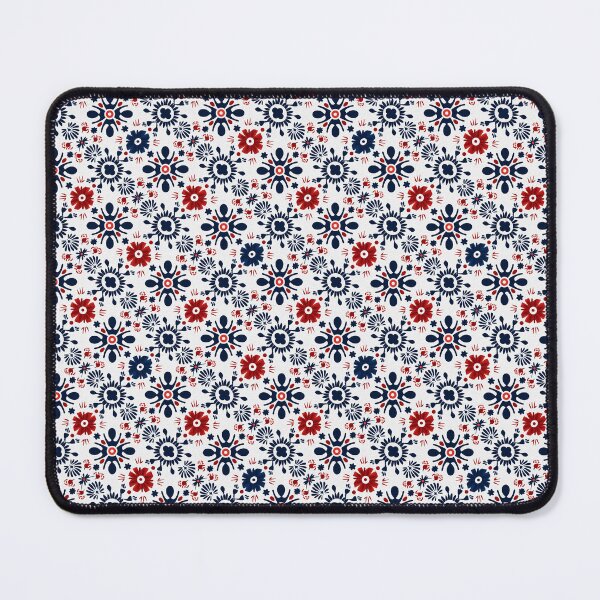 Item preview, Christmas Folk Art Floral Pattern designed and sold by 89BLACK.
