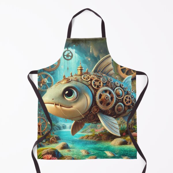 Item preview, Steampunk Kaluga Sturgeon designed and sold by Sillytoe.