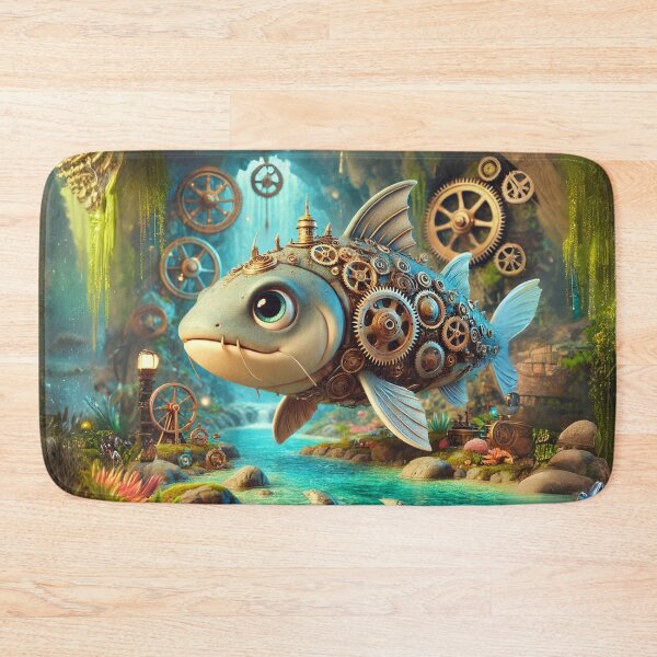 Item preview, Steampunk Kaluga Sturgeon designed and sold by Sillytoe.