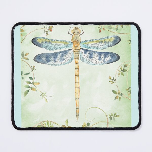 Item preview, Dragonfly With Rose Hips D1 designed and sold by Jean Plout.