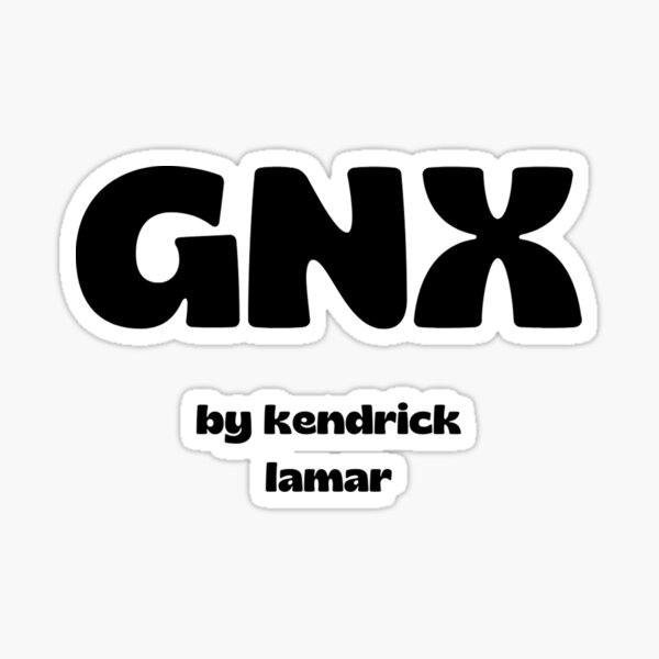 Aperçu de l'œuvre GNX par Kendrick Lamar créée et vendue par LookinFreshh.