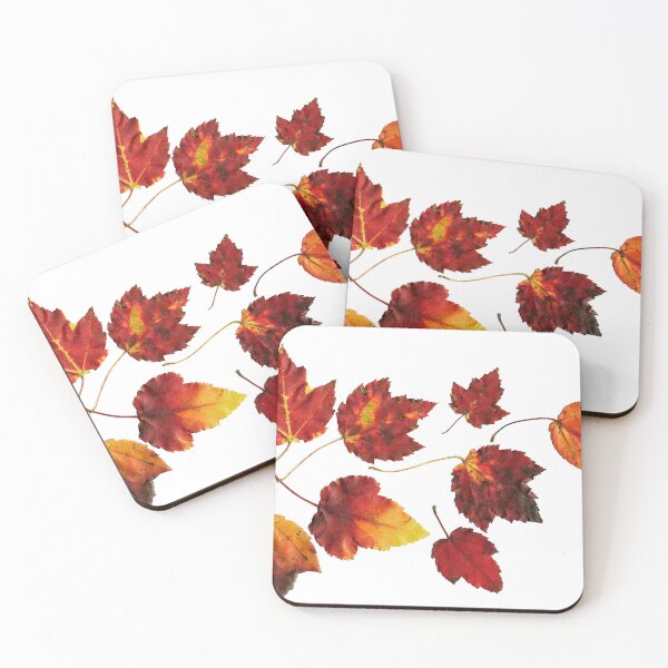 Item preview, Fall Foliage Red leaves designed and sold by altmannart.