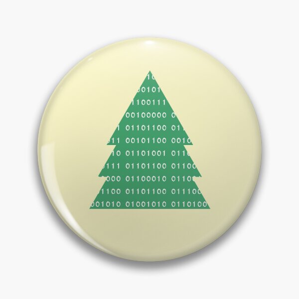 Item preview, Binary Christmas Tree designed and sold by MintAccent.