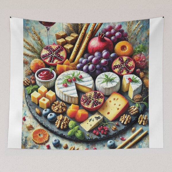 Item preview, Cheese Foody Art Prints designed and sold by Random Designs.