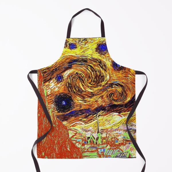 Item preview, STARRY NIGHT: Vincent Van Gogh Anstract Painting Print  designed and sold by posterbobs.