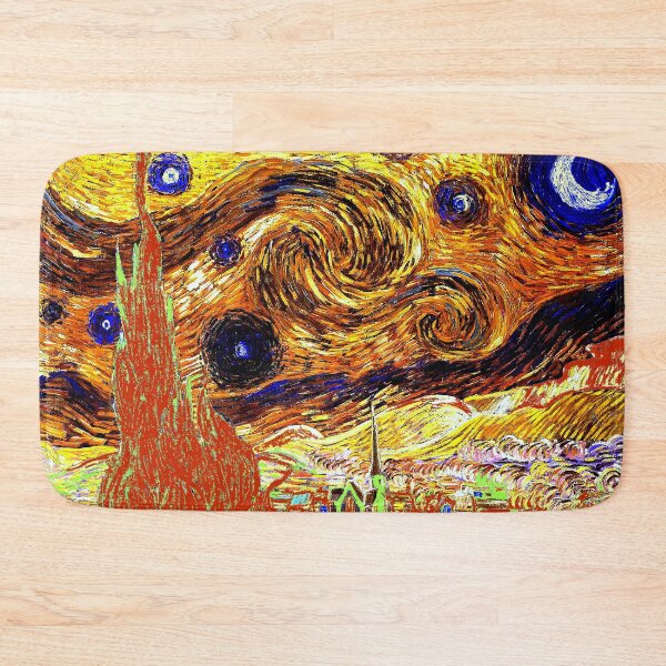Item preview, STARRY NIGHT: Vincent Van Gogh Anstract Painting Print  designed and sold by posterbobs.
