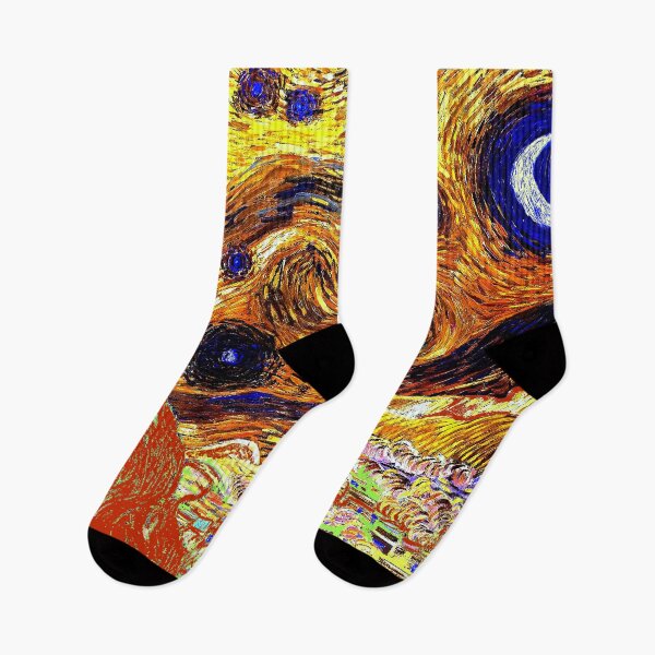 Item preview, STARRY NIGHT: Vincent Van Gogh Anstract Painting Print  designed and sold by posterbobs.