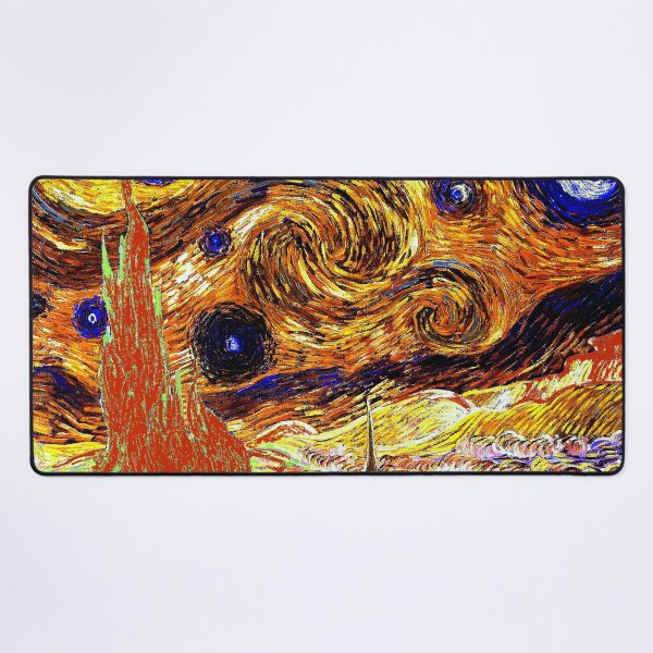 Item preview, STARRY NIGHT: Vincent Van Gogh Anstract Painting Print designed and sold by posterbobs.