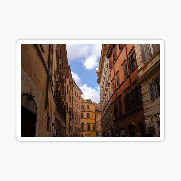 Item preview, Colorful Buildings of Rome designed and sold by Graysgrams.
