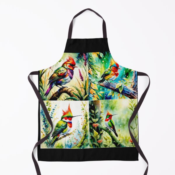 Item preview, REDCRESTED COQUETT Lophornis delattrei Topetinho Ruivo Bulk designed and sold by Helios Be. Lavsh.