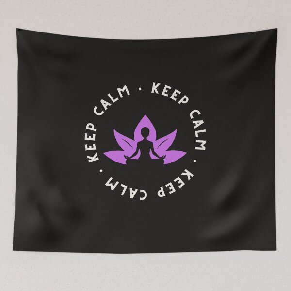 Item preview, Keep calm and meditate designed and sold by DukeTheMagic.