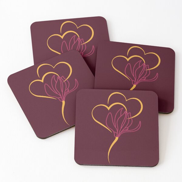 Item preview, Flower on hearts designed and sold by Nadiacreativity.