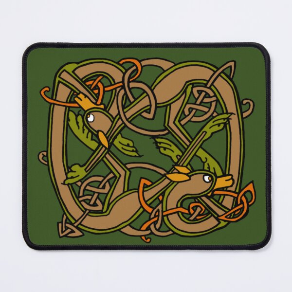 Item preview, Celtic Hound Knots 2024 Khaki Green designed and sold by Donnahuntriss.