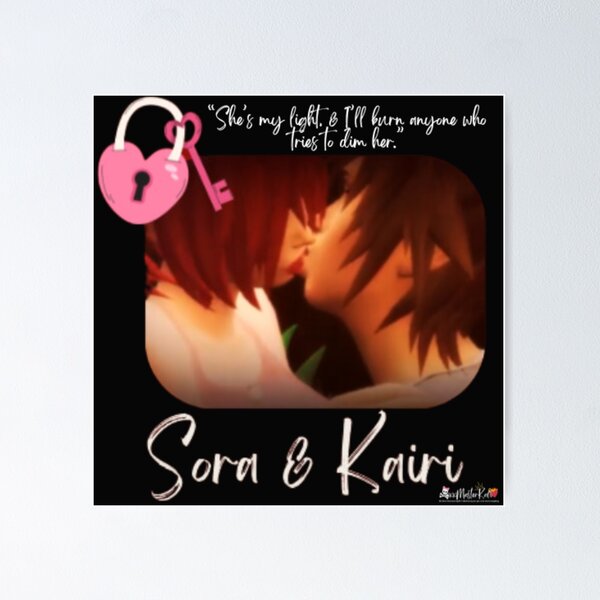 Vista previa del artículo con la obra «Sora y Kairi (contenido de YouTube de xxxMasterKali)», diseñado y vendido por OathkeeperSims.