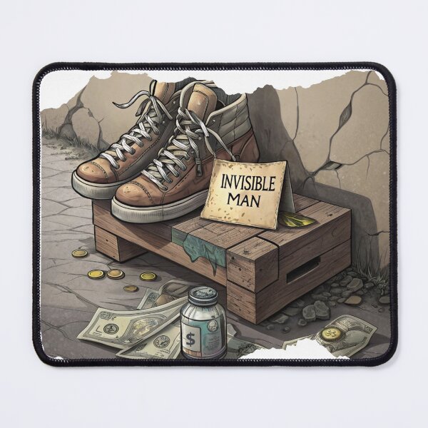 Item preview, Invisible Man - illustration designed and sold by andrex66.