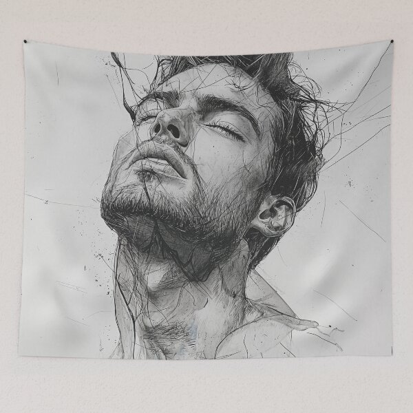 Item preview, Entwined Serenity: A Portrait of Emotion designed and sold by oanaunciuleanu.