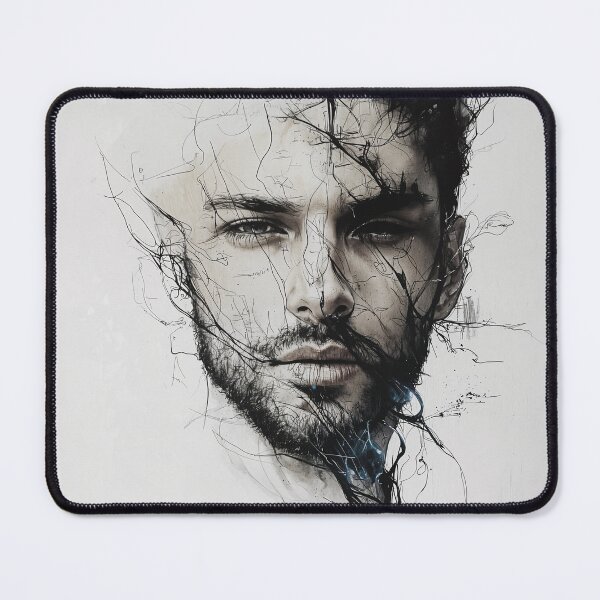 Item preview, Entwined Serenity: A Portrait of Emotion designed and sold by oanaunciuleanu.