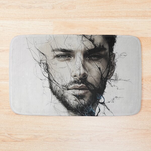 Item preview, Entwined Serenity: A Portrait of Emotion designed and sold by oanaunciuleanu.