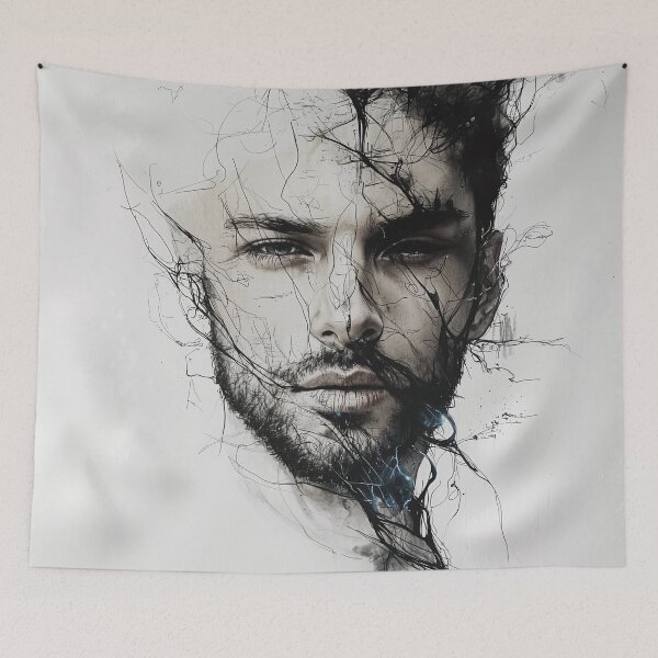 Item preview, Entwined Serenity: A Portrait of Emotion designed and sold by oanaunciuleanu.