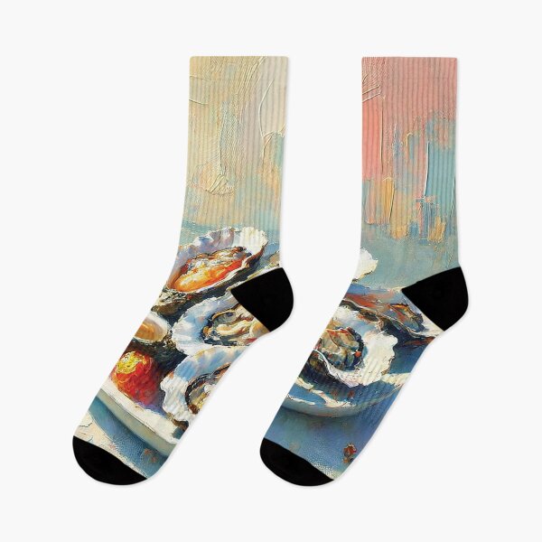 Item preview, Oysters Foody Art Prints designed and sold by Random Designs.