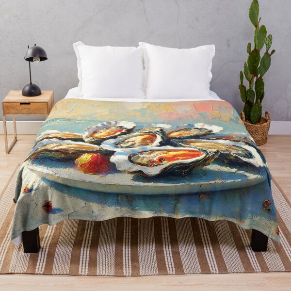 Item preview, Oysters Foody Art Prints designed and sold by Random Designs.