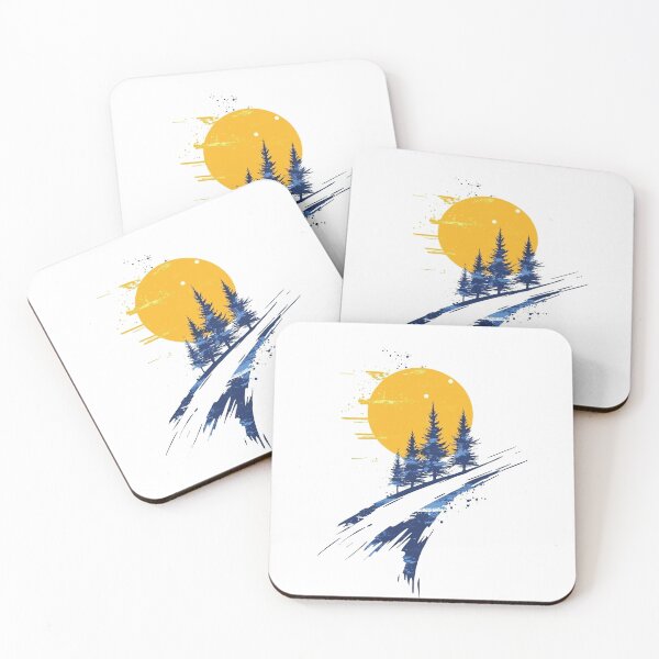 Item preview, Abstract Pine Trees and Road designed and sold by vfxbear.