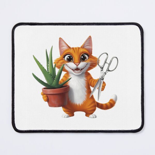 Item preview, Gardener in Training: A Cat’s Blooming Passion designed and sold by IBKarteffects.
