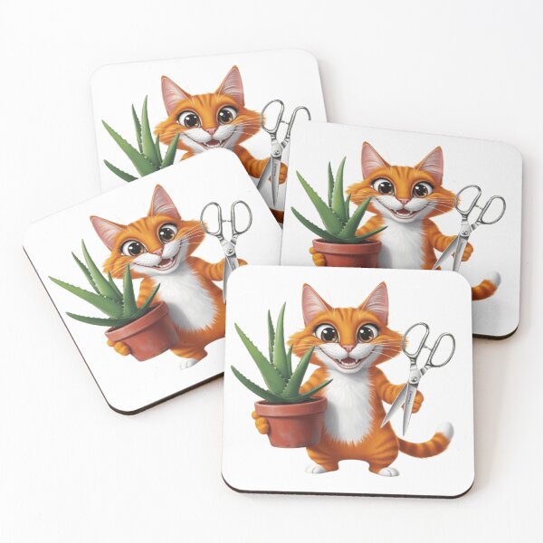 Item preview, Gardener in Training: A Cat’s Blooming Passion designed and sold by IBKarteffects.