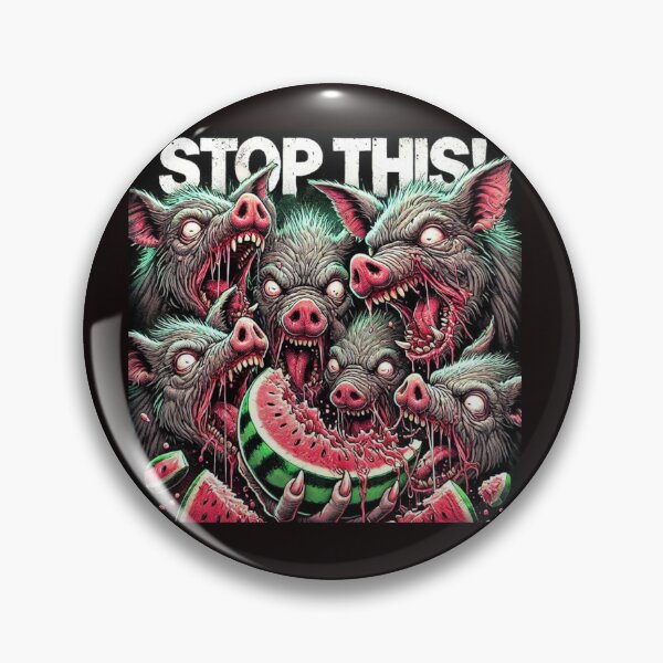 Item preview, Stop This! Pin designed and sold by NorgTs.