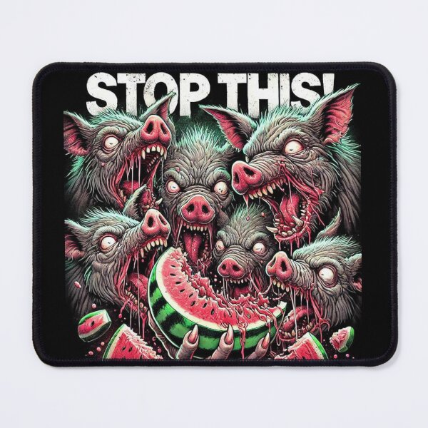 Item preview, Stop This! Mouse Pad designed and sold by NorgTs.